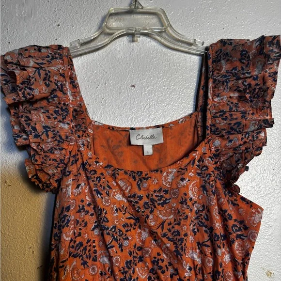 Cleobella Women's Midi Dress Size Large - Picture 2 of 7